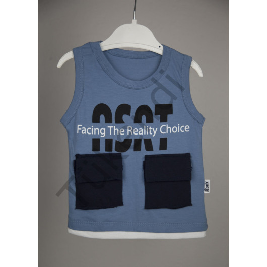 6 24 Months Baby Boy Printed Pocket Double Set