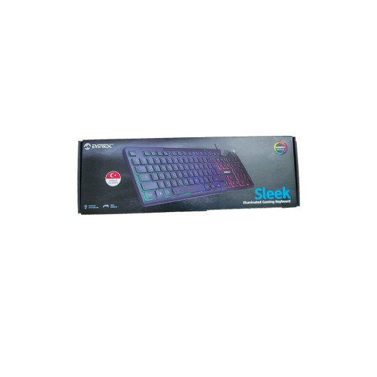 Black Usb Rainbow Illuminated Q Gaming Gaming Keyboard