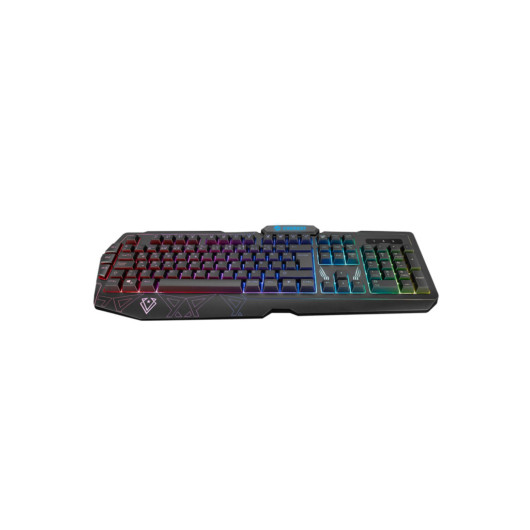 Formula Usb Rgb Illuminated 3 Macro Keys Wrist Support Gaming Keyboard