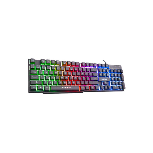 Q Usb Rainbow Backlit Gaming Keyboard