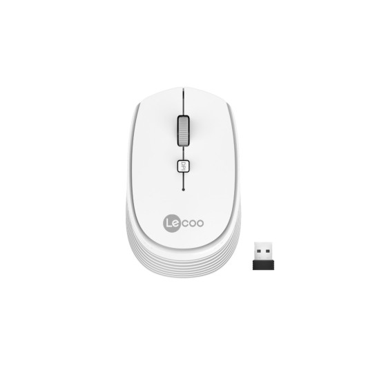 Lenovo Ws202 1600 Dpi 4 Button Wireless White Mouse
