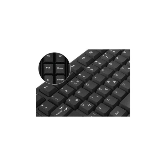 Segment Black Usb Q Keyboard