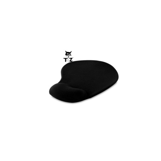 Black Ergonomic Silicone Wristband Mouse Pad