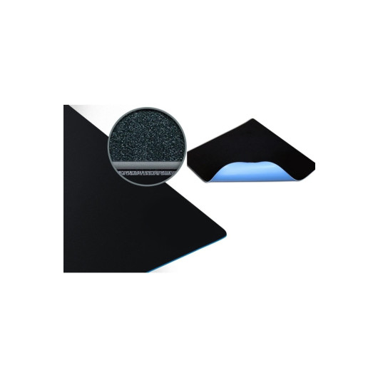 Black Blue Base 40X80Cm Waterproof Mouse Pad