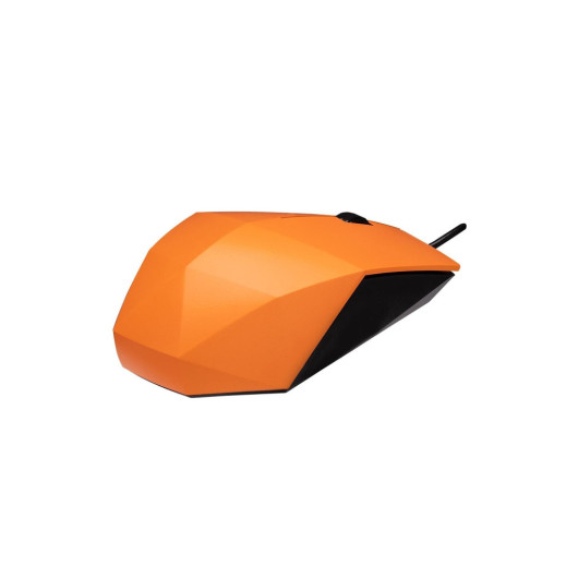 Usb Orange 1200Dpi Optical Wired Mouse