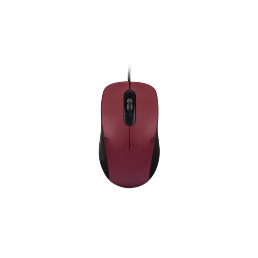 Usb Red 1200Dpi Optical Wired Mouse