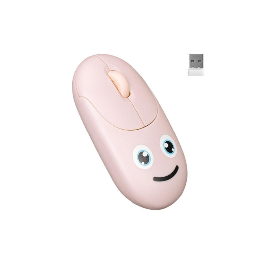 Pink 2.4Ghz Wireless Mouse