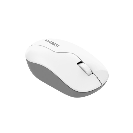White Gray 2.4Ghz Wireless Usb Mouse