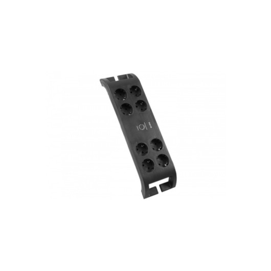 Current Protected 2Mt 3G1.5 Mm2 900 Joule 8 Pin Socket Black