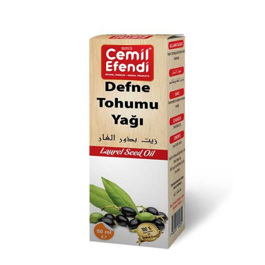 Cemil Efendi Bay Seed Oil 50 Ml