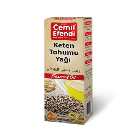 Cemil Efendi Flax Seed Oil 50 Ml