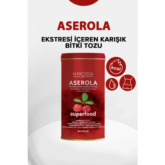 Mixed Herb Powder With Narcissa Acerola Extract 200 Gr