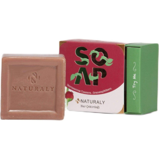 Naturaly Soap Pomegranate Seed Soap 150 Gr