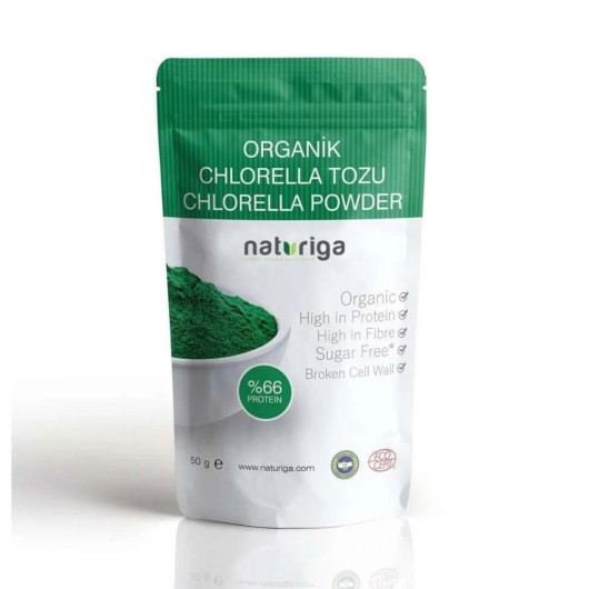 Naturiga Organic Chlorella Powder 100 Gr