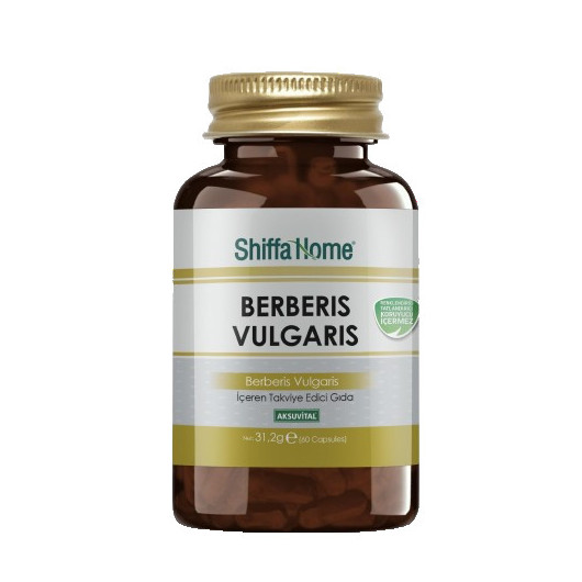 Shiffa Home Berberis Vulgaris 60 Herbal Capsules
