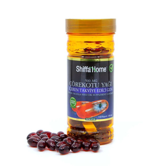 Food Supplement Containing Black Cumin Oil 150 Capsules
