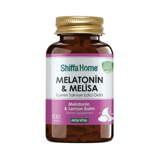 Shiffa Home Melatonin Melisa 100 Tablets