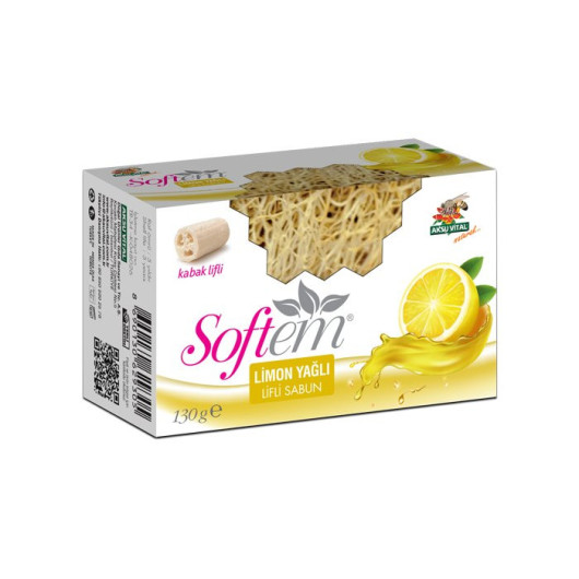 Softem Lemon Oil Fiber Soap 130 G