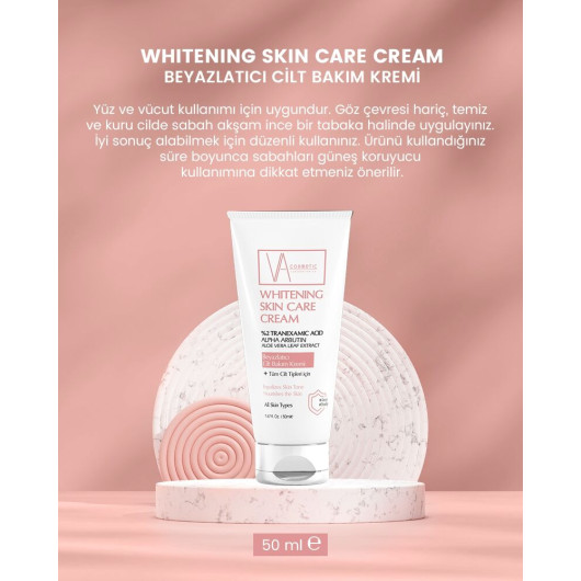 Va Cosmetic Whitening Skin Care Cream 50 Ml