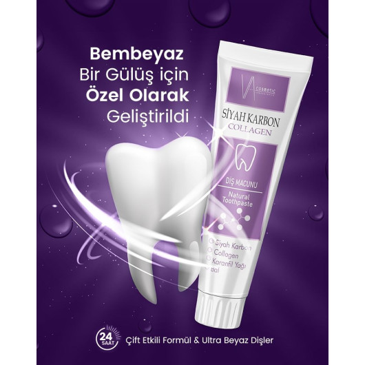 Cosmetic Black Carbon Toothpaste 100 Ml