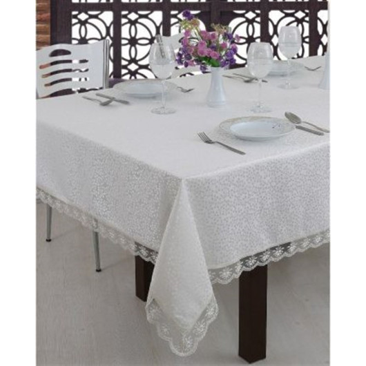Careless Kdk Table Cloth 160X220 Cm Cream