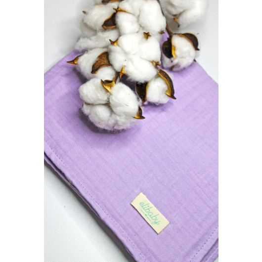 Childrens Winter Blanket, 4 Layers, Lavender, 85X100 Cm