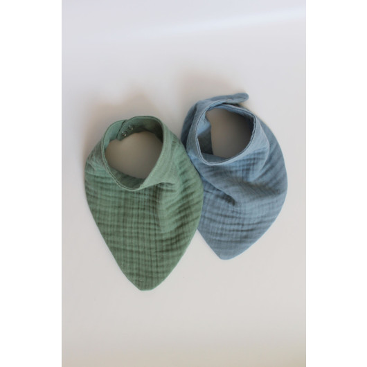 Organic Cotton Baby Bib 4 Pieces