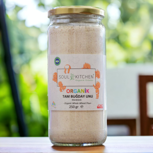 Organic Baby Whole Wheat Flour 250Gr