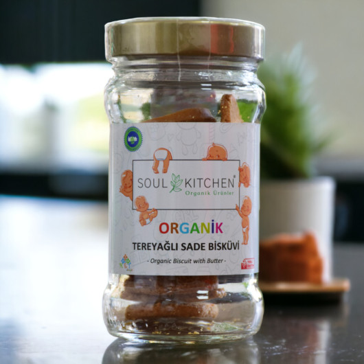 Organic Baby Biscuit With Butter 80Gr