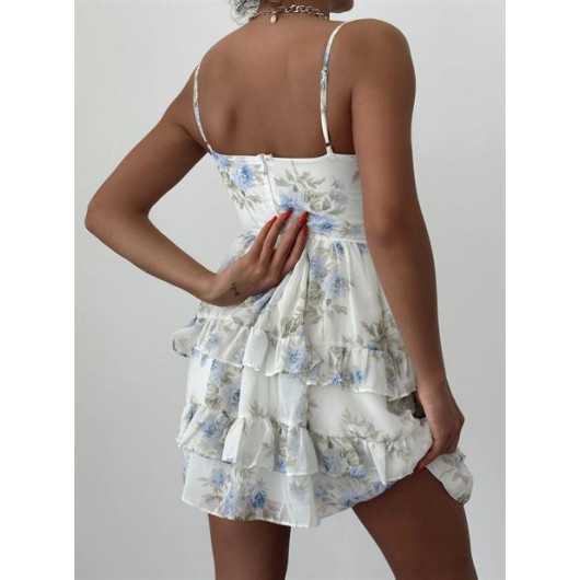 Women Short Ruffled Dress