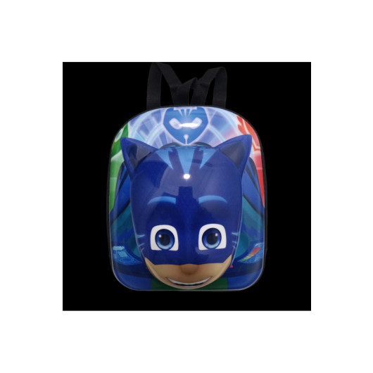 Boys Backpack With A Blue Catboy Drawing
