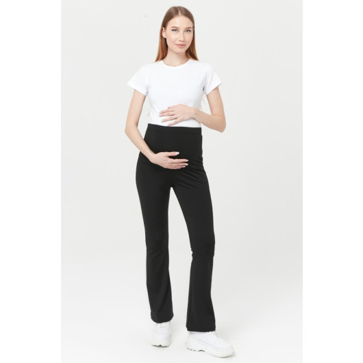 Thermal Waist Adjustable Waist Maternity Tights