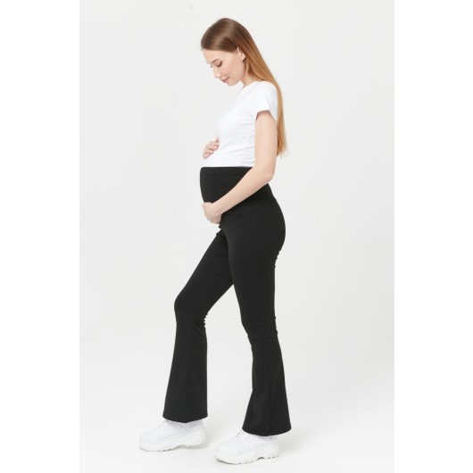 Thermal Waist Adjustable Waist Maternity Tights