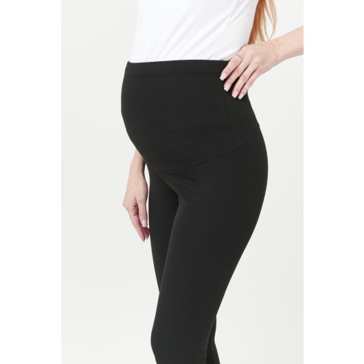 Adjustable Waisted Thermal Maternity Tights