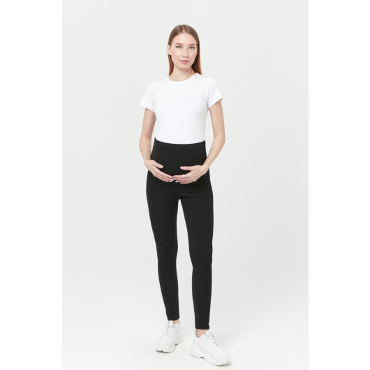 Adjustable Waisted Thermal Maternity Tights