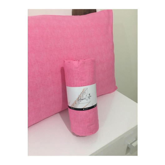 Homecella Pink Double Bed Sheet