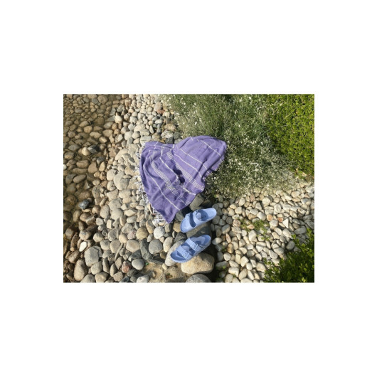 Homecella Purple Sea Towel 180X90
