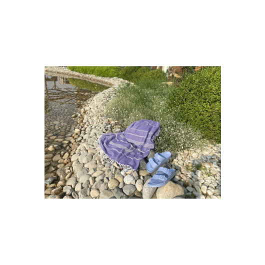 Homecella Purple Sea Towel 180X90