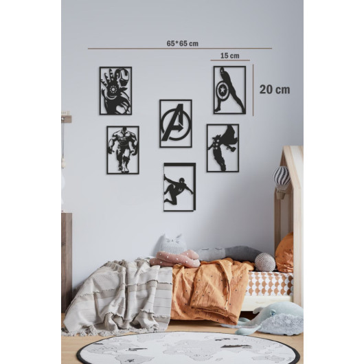 لوحة حائط ديكور للمنزل والمكتب مقاس 22×22 سم