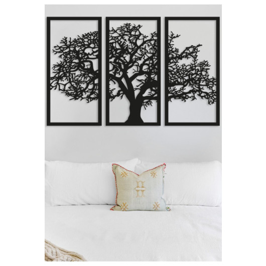 لوحات حائط ديكور برسمة شجرة الحياة مقاس 45×45 سم