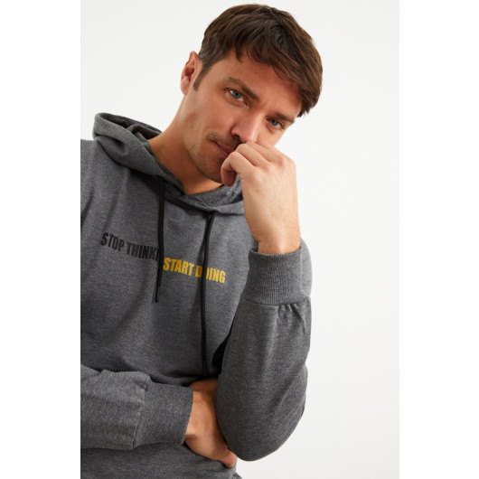 Mens Hooded Sweatshirt