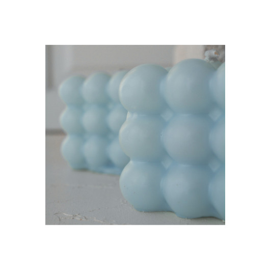 Decorative Set Of 2 Blue Colored Scented Bubbles