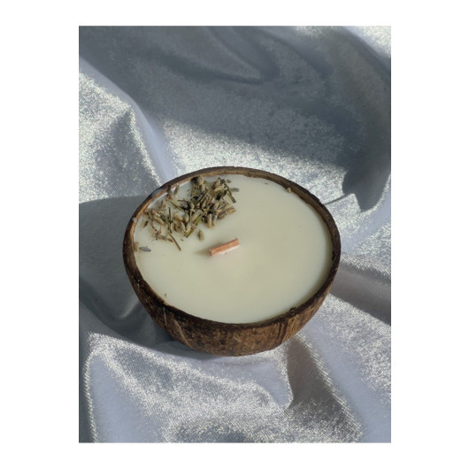 Coconut Real Organic Scented Candle Gift Valentine Day