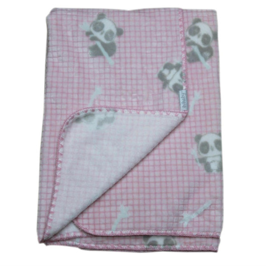 Bibaby Blanket Clever Panda Fluffy