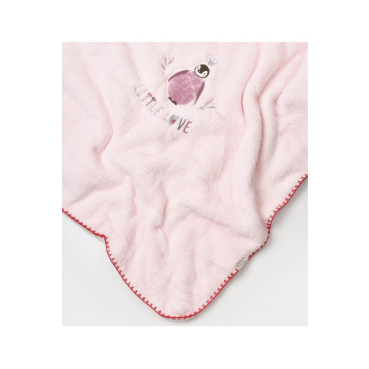 Bibaby Blanket Welsoft Pink Love 90X100 Cm