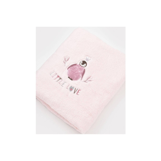 Bibaby Blanket Welsoft Pink Love 90X100 Cm