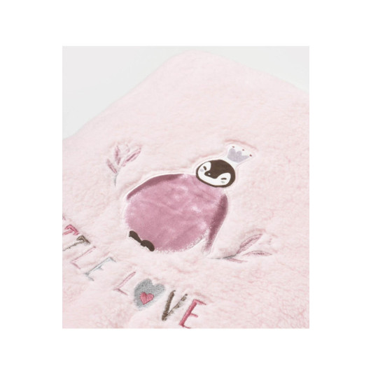 Bibaby Blanket Welsoft Pink Love 90X100 Cm