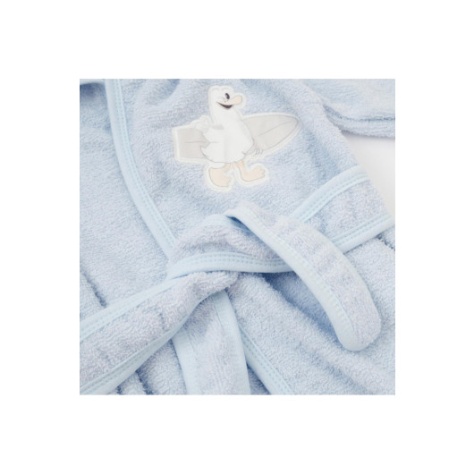 Bibaby Bathrobe Set Surfer Duck