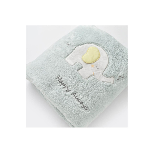 Bibaby Elephant Live Welsoft Blanket Nil 90X100 Cm