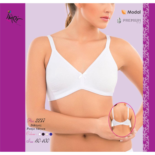 İmer Seamless Combed Cotton Bra